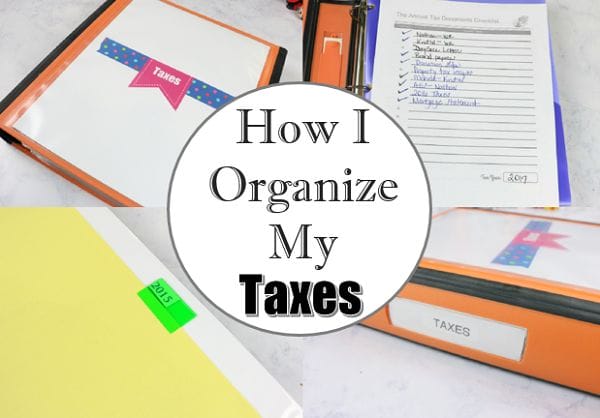 Tax Document Organization