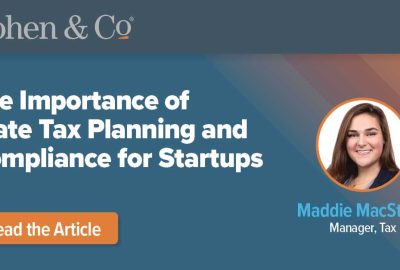 Startup Business Tax Strategies & Tips