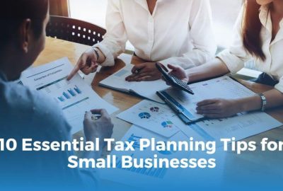 Small Business Tax Planning Financial Analysis Tools & Methods