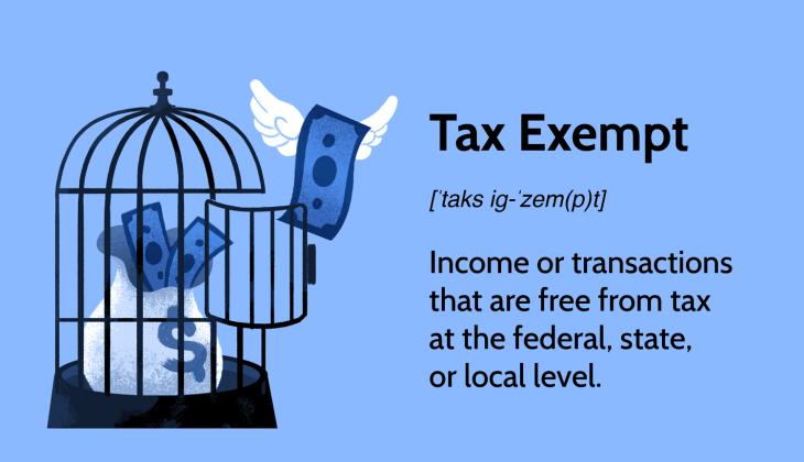 Essentially, tax-exempt income is the money that a business or organization makes that isn't subject to federal income tax.