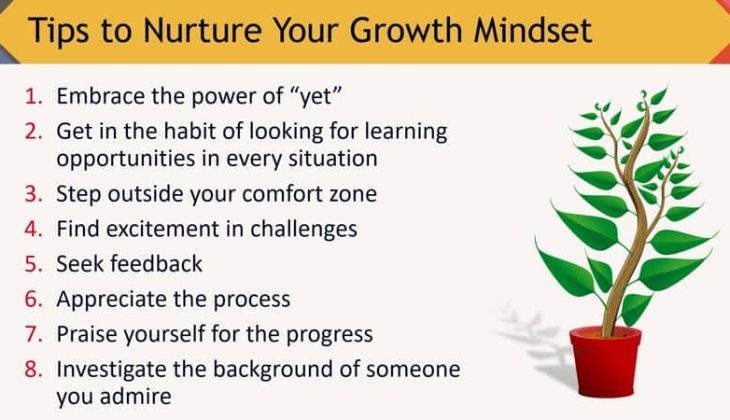 Creating SMART (Specific, Measurable, Achievable, Relevant, Time-bound) goals is a useful method for fostering a growth mindset in your company.